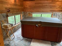 Secluded Bliss Birch Tree Cabin w/ Indoor Hot Tub