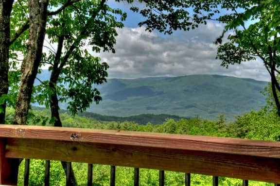 Grassy Mountain View Cabin Cohutta Forest Ellijay