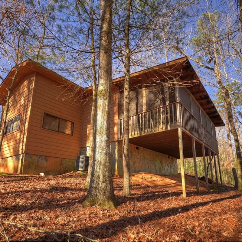 Secluded Bliss Birch Tree Cabin w/ Indoor Hot Tub
